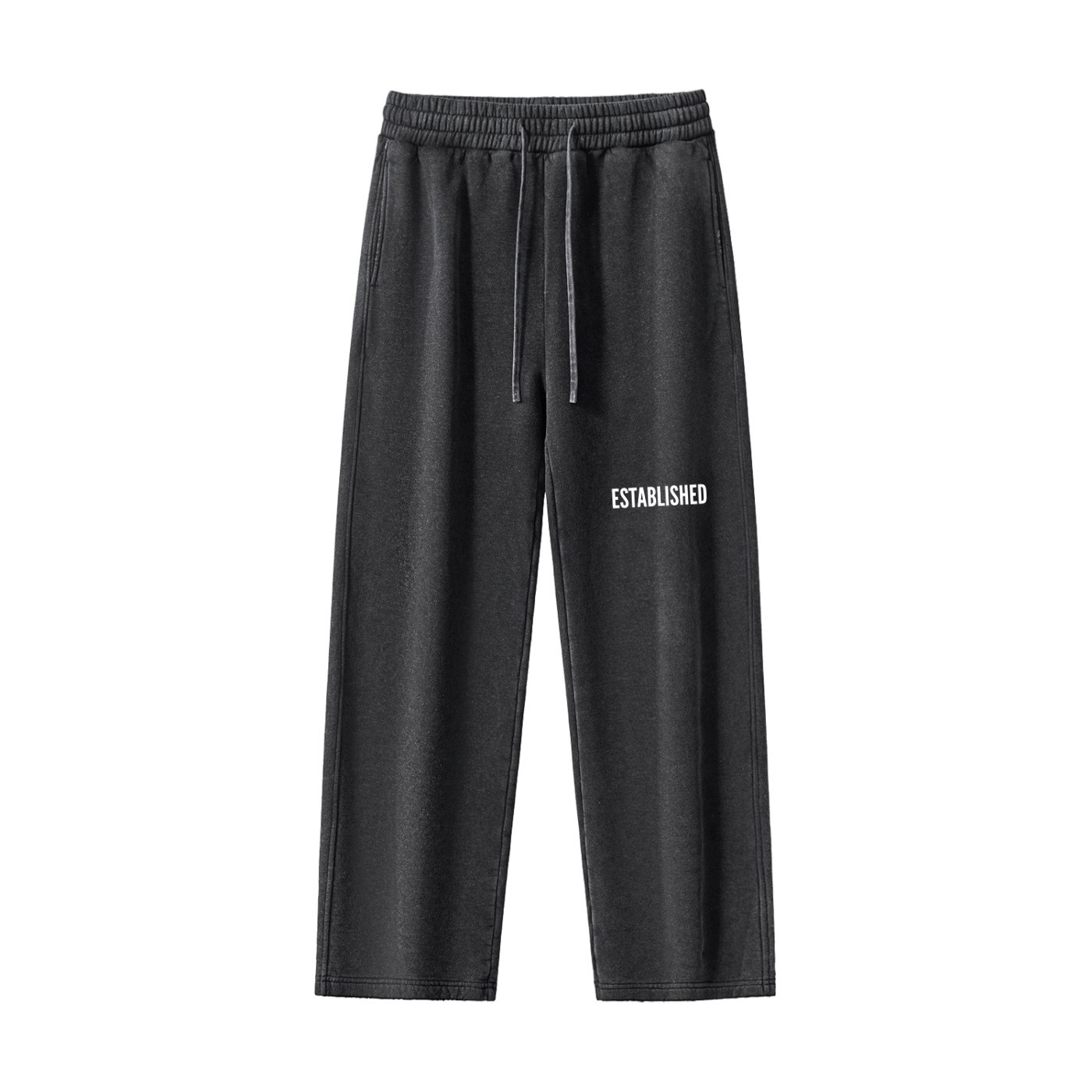 Frayed Enzyme Washed Sweatpants