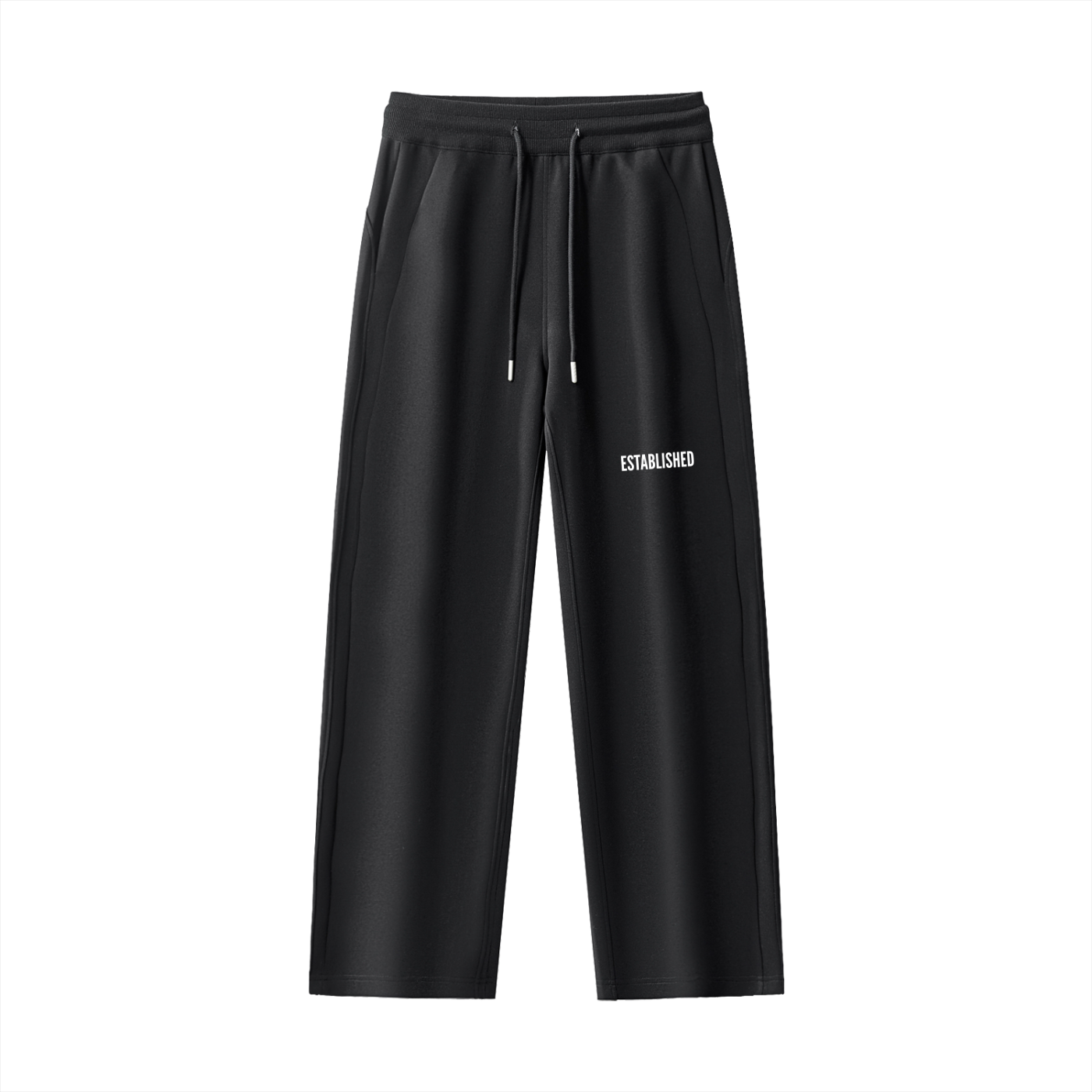 Essential Drawstring Straight-Leg Sweatpants