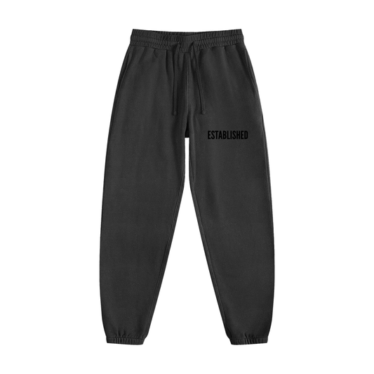 Vintage Washed Cotton Sweatpants