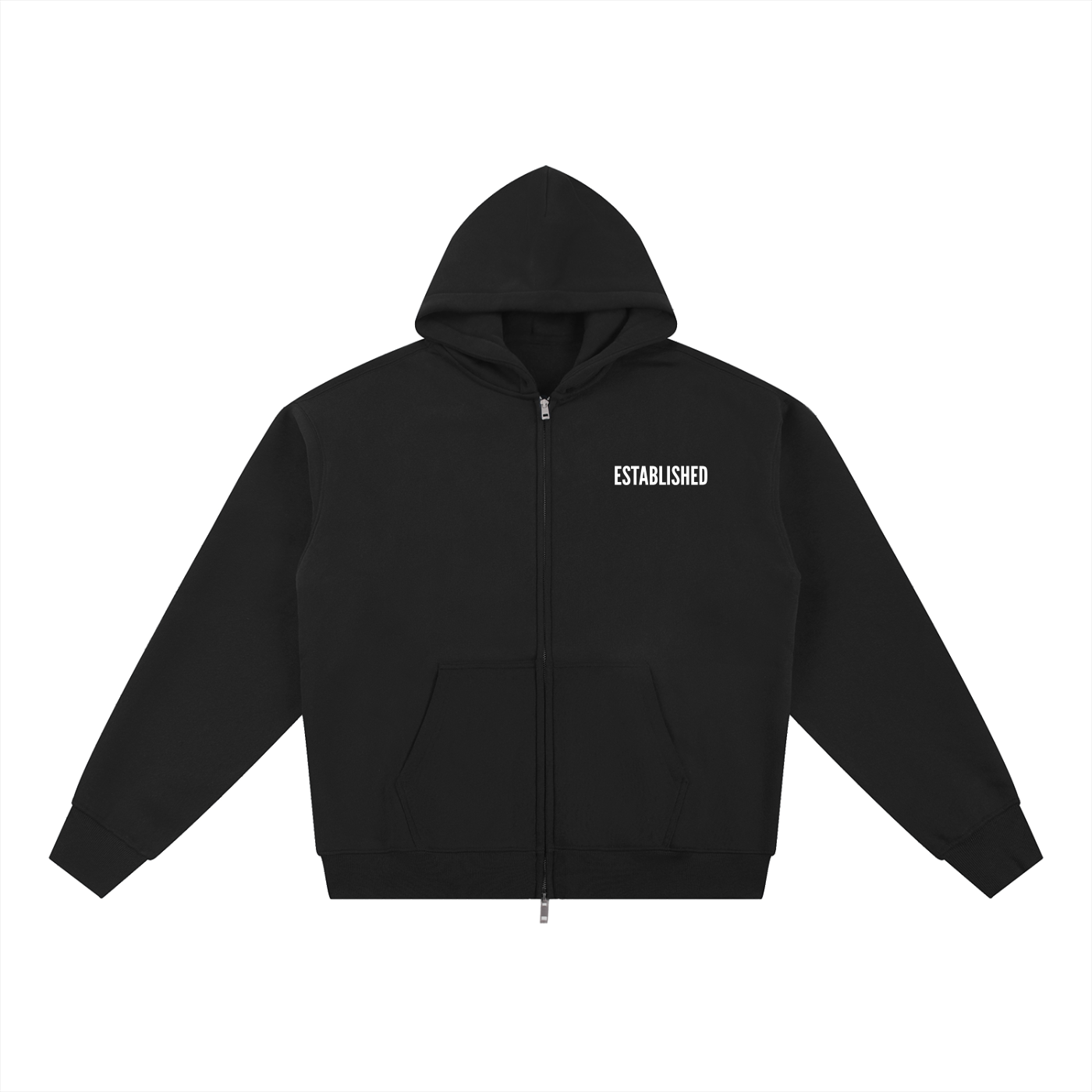 Essential Fleece Zip-Through Hoodie